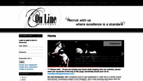 What Onlinepersonnel.co.za website looked like in 2020 (4 years ago)