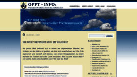 What Oppt-infos.com website looked like in 2020 (4 years ago)