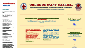 What Ordre-de-saint-gabriel.eu website looked like in 2020 (4 years ago)