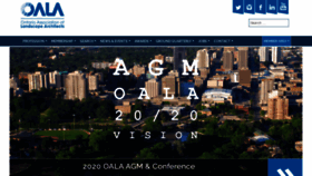 What Oala.ca website looked like in 2020 (4 years ago)