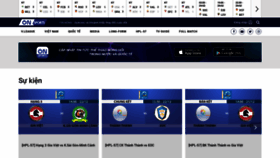 What Onsports.vn website looked like in 2020 (4 years ago)