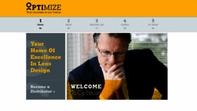 What Optimizelens.com website looked like in 2020 (4 years ago)