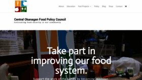 What Okanaganfood.com website looked like in 2020 (4 years ago)