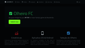 What Olheirofc.com.br website looked like in 2020 (4 years ago)