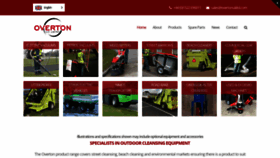 What Overton-uk.co.uk website looked like in 2020 (4 years ago)