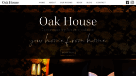 What Oakhousesomerset.co.uk website looked like in 2020 (4 years ago)