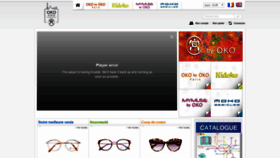 What Oko-eyewear.com website looked like in 2020 (4 years ago)