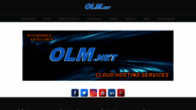 What Olm.net website looked like in 2020 (4 years ago)