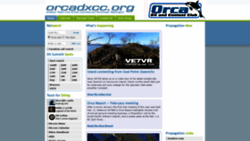 What Orcadxcc.org website looked like in 2020 (4 years ago)