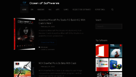 What Oceanofsoftwares.com website looked like in 2020 (4 years ago)