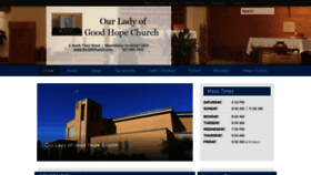 What Olghchurch.com website looked like in 2020 (4 years ago)