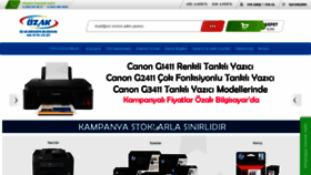 What Ozakbilgisayar.com.tr website looked like in 2020 (4 years ago)