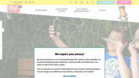 What Okapi.fr website looked like in 2020 (4 years ago)