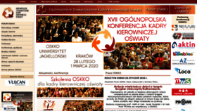 What Oskko.edu.pl website looked like in 2020 (4 years ago)
