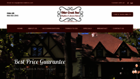 What Ottercreekinn.com website looked like in 2020 (4 years ago)