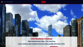 What Ohioresidentdatabase.com website looked like in 2020 (4 years ago)