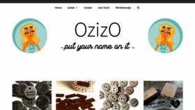 What Ozizo.com website looked like in 2020 (4 years ago)