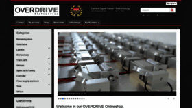 What Overdrive-shop.net website looked like in 2020 (4 years ago)