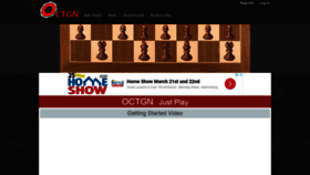 What Octgn.net website looked like in 2020 (4 years ago)