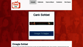 What Omeglatv.net website looked like in 2020 (5 years ago)