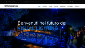 What Omelectronics.it website looked like in 2020 (5 years ago)