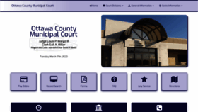 What Ottawacountymunicipalcourt.com website looked like in 2020 (4 years ago)