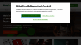 What Otpbank.hu website looked like in 2020 (4 years ago)