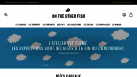 What Ontheotherfish.com website looked like in 2020 (4 years ago)