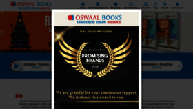 What Oswalbooks.com website looked like in 2020 (4 years ago)