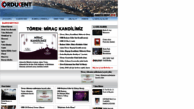 What Ordukentgazetesi.com website looked like in 2020 (4 years ago)