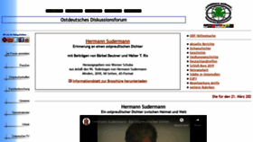 What Ostpreussenforum.de website looked like in 2020 (4 years ago)