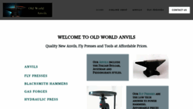 What Oldworldanvils.com website looked like in 2020 (4 years ago)