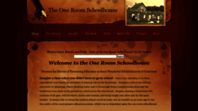 What Oneroomschoolhouses.ca website looked like in 2020 (4 years ago)