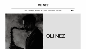 What Olinez.co.uk website looked like in 2020 (4 years ago)