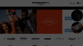 What Otozegarki.pl website looked like in 2020 (4 years ago)