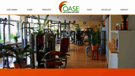 What Oase-frankenthal.de website looked like in 2020 (4 years ago)