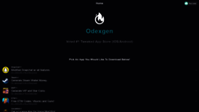 What Odexgen.com website looked like in 2020 (4 years ago)