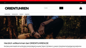 What Orientuhren.de website looked like in 2020 (4 years ago)