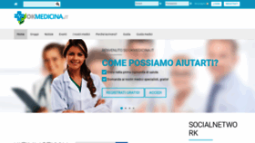 What Okmedicina.it website looked like in 2020 (4 years ago)