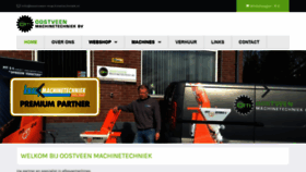 What Oostveen-machinetechniek.nl website looked like in 2020 (4 years ago)