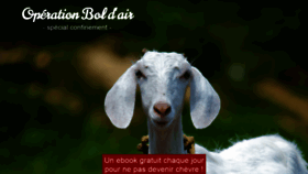 What Operation-bol-d-air.fr website looked like in 2020 (5 years ago)