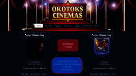 What Okotokscinemas.com website looked like in 2020 (4 years ago)