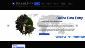 What Onlinejobonline.com website looked like in 2020 (4 years ago)