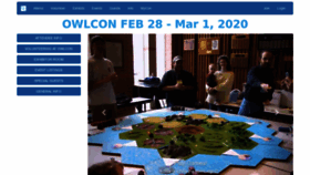 What Owlcon.com website looked like in 2020 (4 years ago)