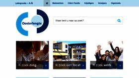 What Oosterlengte.nl website looked like in 2020 (4 years ago)