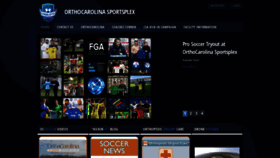 What Orthocarolinasportsplex.com website looked like in 2020 (4 years ago)
