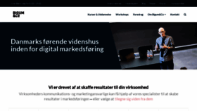 What Omudd.dk website looked like in 2020 (4 years ago)