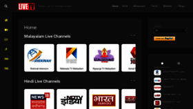 What Onlinechannels.live website looked like in 2020 (4 years ago)