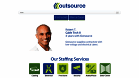 What Outsource.net website looked like in 2020 (4 years ago)