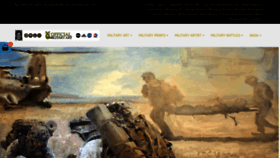 What Official-military-art.com website looked like in 2020 (4 years ago)